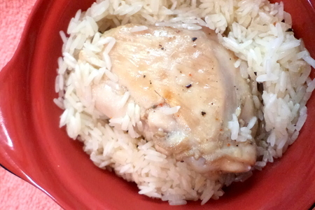 Ужин : духовые цыплята с рисом и приправой  "айдиго" американский гриль.: шаг 3