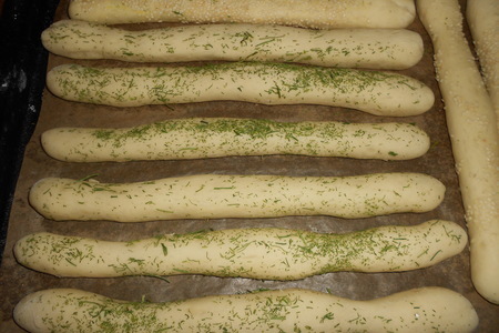 Хлебные палочки с соусом: шаг 4