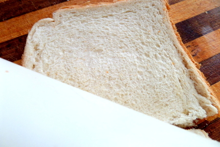 Хлебные трубочки с сыром: шаг 4