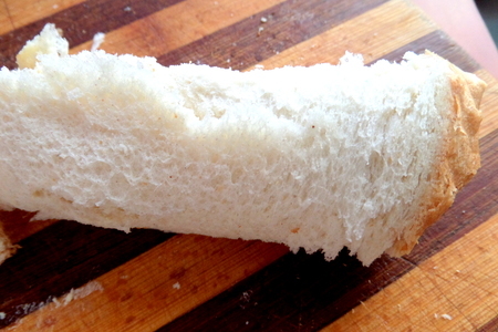 Хлебные трубочки с сыром: шаг 6