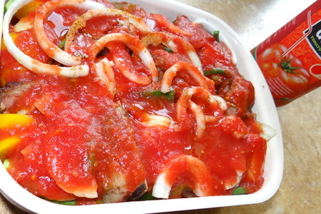 Баранина с овощами и фенхелем в томатном соке: шаг 6