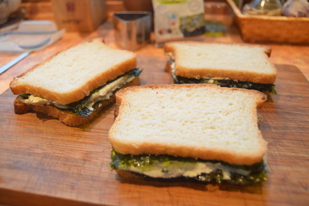 Японские рыбные сендвичи на завтрак: шаг 7