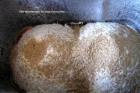Томатный хлеб с маслинами и овсяными отрубями: шаг 3