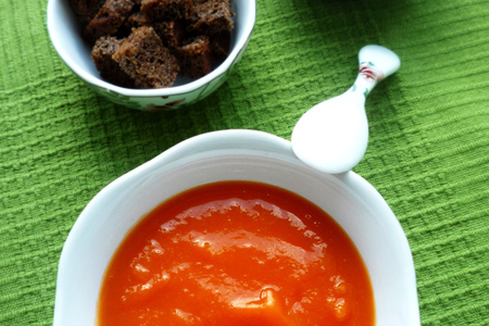 Тыквенно-томатный суп-пюре: шаг 5