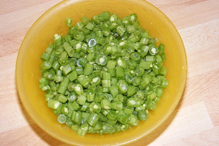 Суп из зелёной фасоли: шаг 1