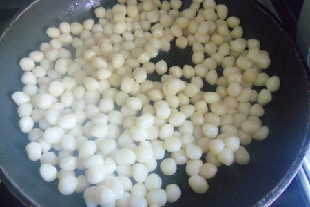 Картофельные ньокки с ветчиной и сыром: шаг 1