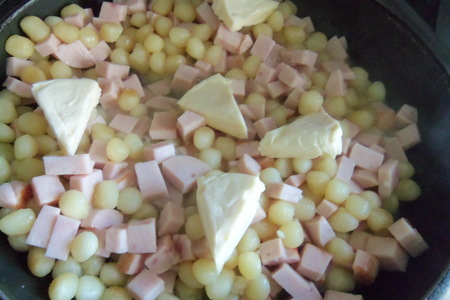 Картофельные ньокки с ветчиной и сыром: шаг 4