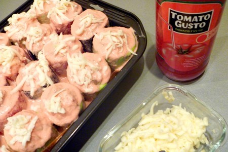 Фаршированные овощи,под томатно-йогуртовым соусом: шаг 5