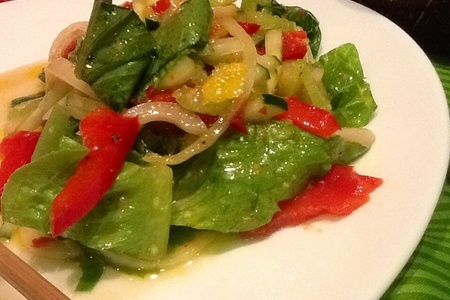 "ям плы пак" салат с кальмаром по-тайски: шаг 5