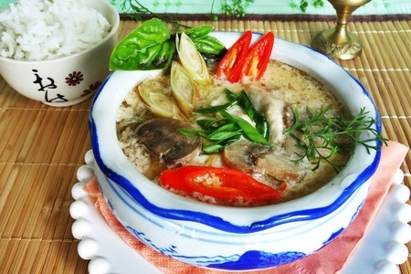 Тайский куриный суп: шаг 7