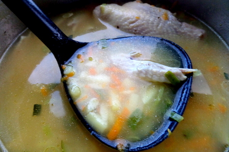 Картофельный суп на курочке: шаг 8
