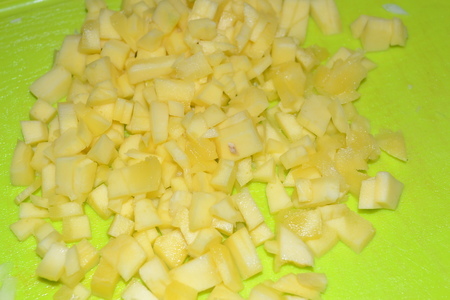 Куриные голени с рисом в мангово-сливочном соусе: шаг 4