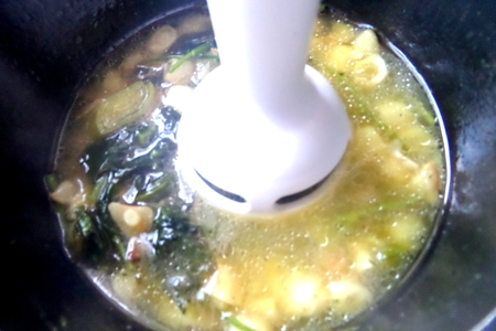 Чесночный французский суп с крутонами: шаг 5