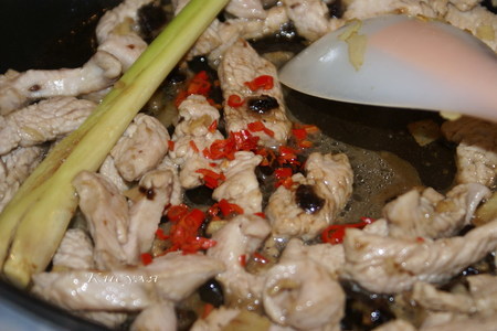 Рисовый суп с курицей в тайском стиле: шаг 5