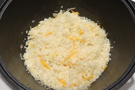 Рисово-пшенная каша с квашеной капустой: шаг 4