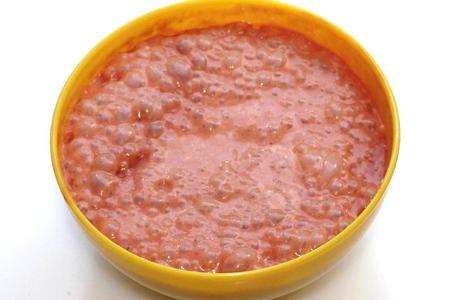 Закусочные пышки на томатном соке: шаг 3