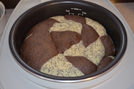 Сладкий маково-шоколадный хлеб (мультиварка): шаг 8
