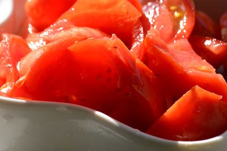 Стручковая фасоль с помидорами: шаг 3