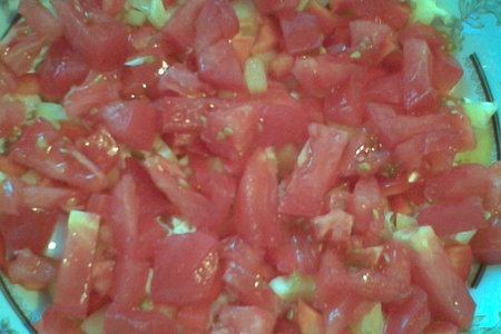 Легкий салатик с тунцом: шаг 4