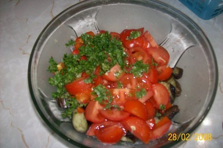 Салат из печеных овощей: шаг 3