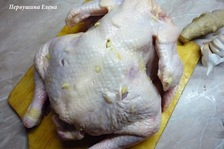 Курица имбирно-чесночная с лимоном и черносливом: шаг 4