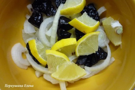 Курица имбирно-чесночная с лимоном и черносливом: шаг 7