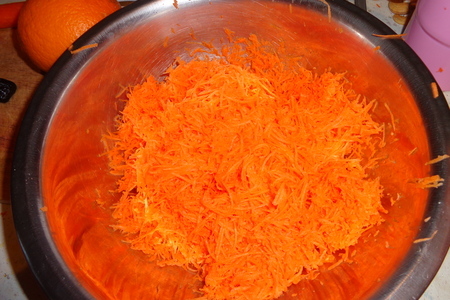 Морковный торт "солнечный зайчик": шаг 3