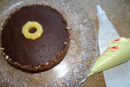 Трехслойный торт с ананасом "pour toi": шаг 16