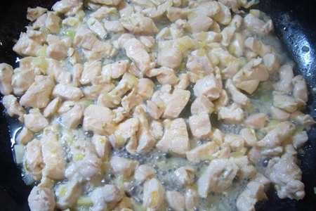 Куриный салат с черным рисом: шаг 1