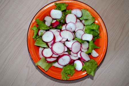 Витаминный овощной салат: шаг 2