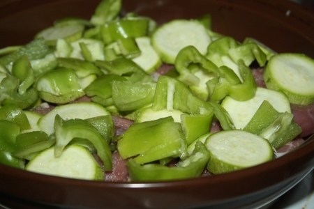 Тажин со свиной вырезкой и овощами на мангале: шаг 2