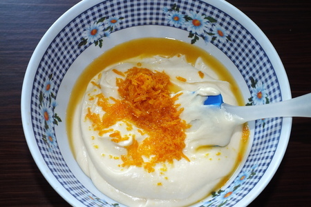 Апельсиновый кекс с сахарной глазурью: шаг 2