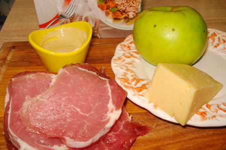 Свинина с яблоками и сыром за 20 минут: шаг 2