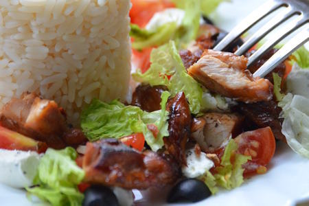 Куриное филе с рисом в греческом стиле за 30 минут: шаг 7