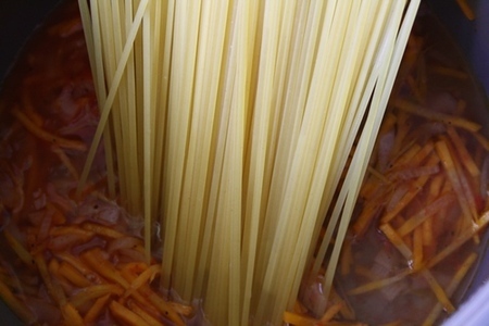 Спагетти с креветками: шаг 4