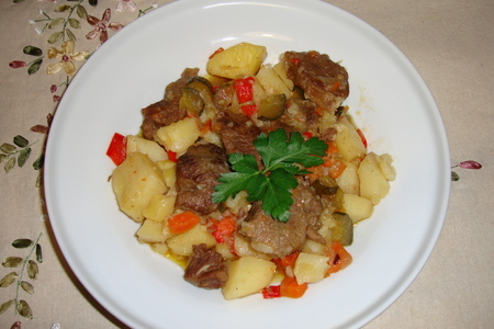 Рагу из картошки с мясом: шаг 15