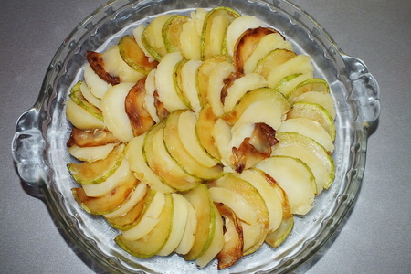 Запеченный картофель с кабачком: шаг 2
