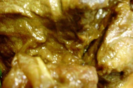 Баранина, тушеная в пикантном соусе с оливками и пастой. мультиварка.: шаг 8
