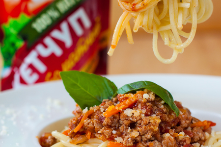Спагетти болоньезе : шаг 8