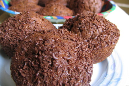 Шоколадные кексы с кабачками: шаг 2