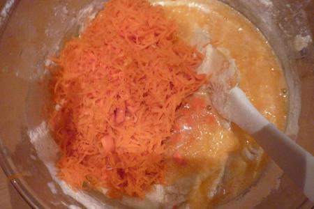 Манные кексы с морковкой и мандаринкой: шаг 5