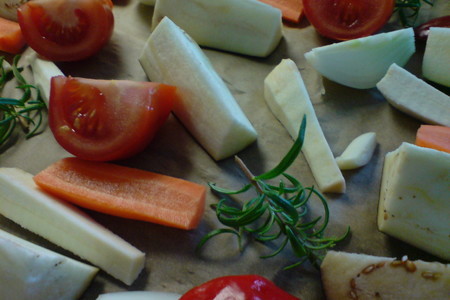 Салат из запечённых овощей (1100-это здорово!): шаг 2