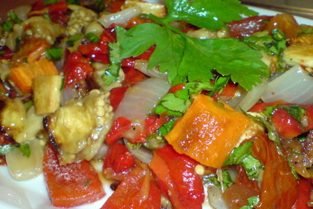 Салат из запечённых овощей (1100-это здорово!): шаг 5