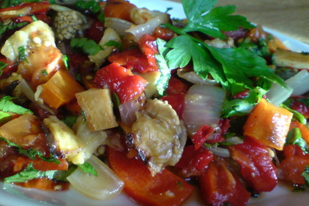 Салат из запечённых овощей (1100-это здорово!): шаг 6