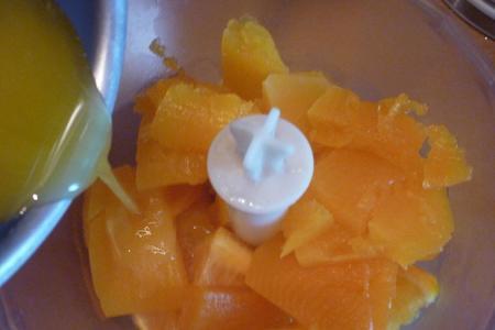 Печенье из манки с апельсином и тыквой: шаг 1