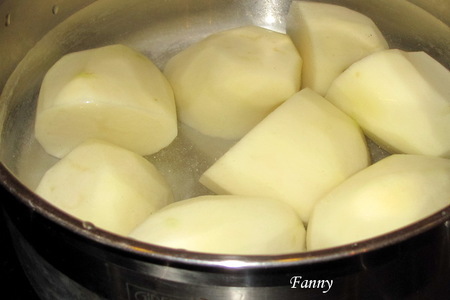 Картофельное пюре с грибами для нежной курочки по-итальянски: шаг 2