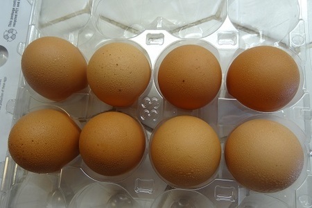 Яйца, запечённые: шаг 1