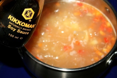 Суп с рыбными фрикадельками: шаг 8