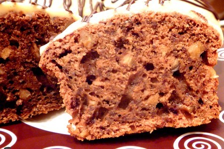Кексики ореховые с шоколадом: шаг 7