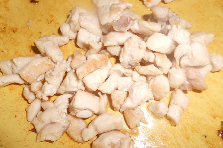 Запеченная курица с грибами в тарталетках: шаг 3
